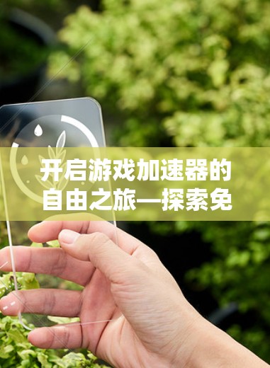 开启游戏加速器的自由之旅—探索免费外网的优势