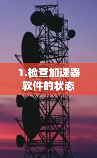 1.检查加速器软件的状态 1.检查加速器软件的状态