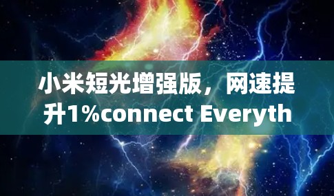 小米短光增强版,网速提升1%connect Everything 小米短光增强版,网速提升1%connect Everything