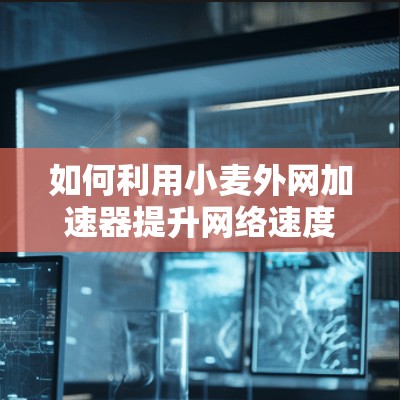 如何利用小麦外网加速器提升网络速度