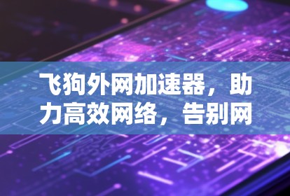飞狗外网加速器,助力高效网络,告别网络焦虑 飞狗外网加速器,助力高效网络,告别网络焦虑
