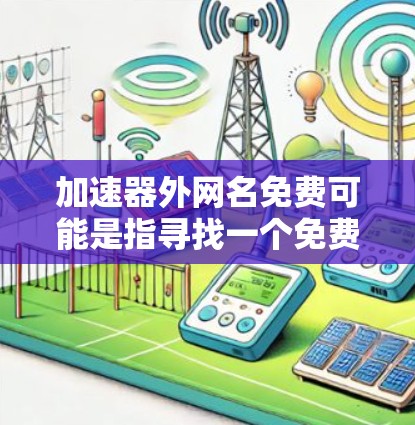 加速器外网名免费可能是指寻找一个免费的加速器工具。以下是一些常见的免费加速器工具，它们通常基于免费服务提供，或有免费的试用版本