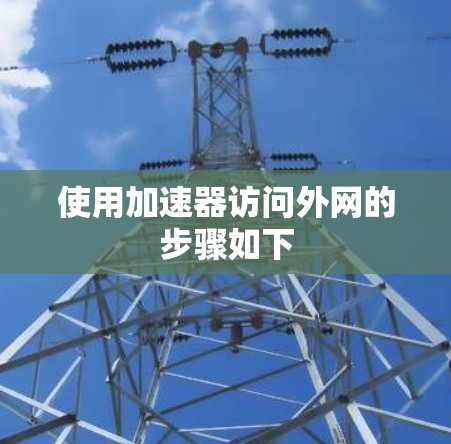 使用加速器访问外网的步骤如下 使用加速器访问外网的步骤如下