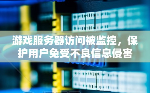 游戏服务器访问被监控，保护用户免受不良信息侵害