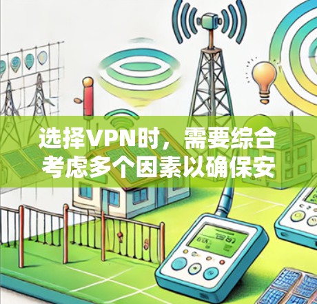 选择VPN时，需要综合考虑多个因素以确保安全可靠。以下是详细的步骤和注意事项