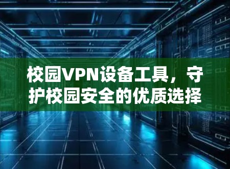 校园VPN设备工具，守护校园安全的优质选择