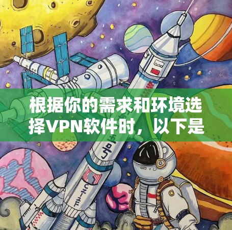 根据你的需求和环境选择VPN软件时,以下是一个清晰的指南 根据你的需求和环境选择VPN软件时,以下是一个清晰的指南