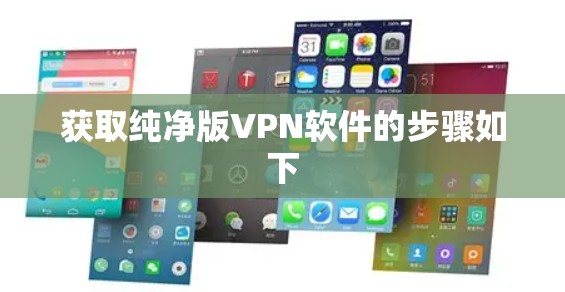获取纯净版VPN软件的步骤如下